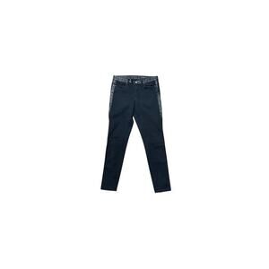 Club Monaco Lillian Side Panel‎ Vegan Leather Black Skinny Jeans Size 10